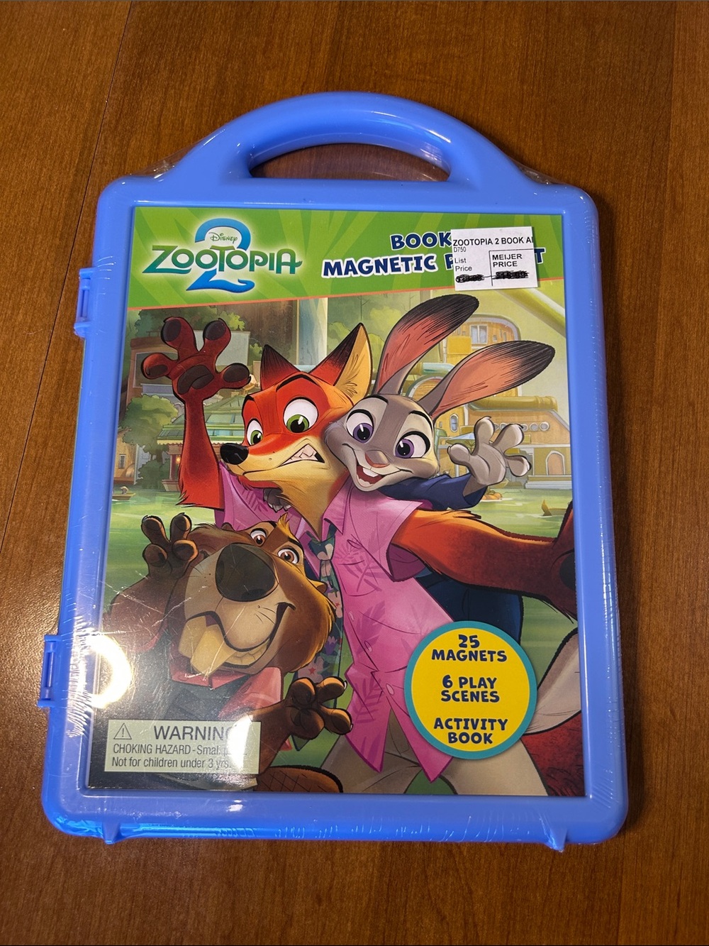 Disney Zootopia Magnetic Activity Case - Blue